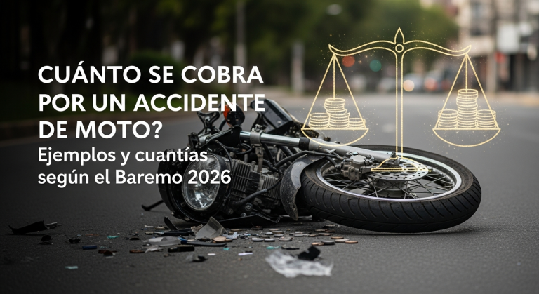 Cuánto se cobra por un accidente de moto