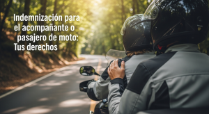 Indemnización para el acompañante o pasajero de moto.849Z
