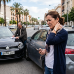 7 lesiones tras un accidente leve